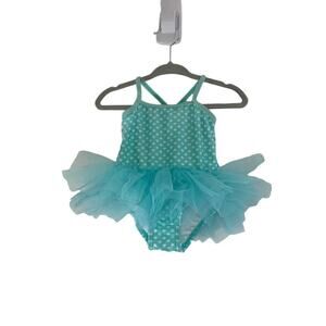 OP Girl’s Polka Dot Tutu One Piece Swimsuit / Size: 3-6 Months